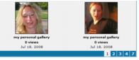pagination at the bottom of the page